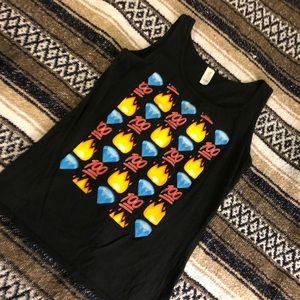 Emoji tank top